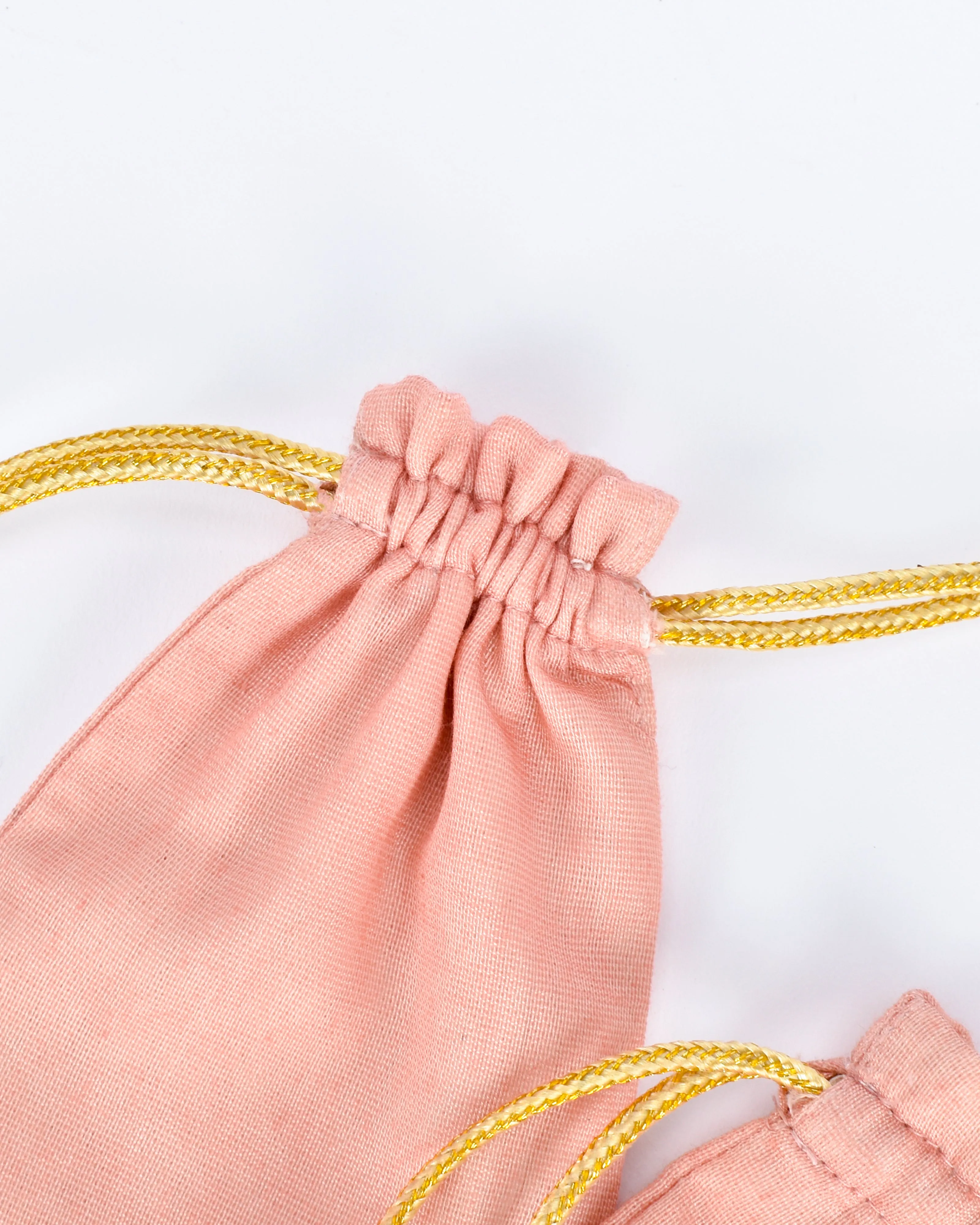 Muslin Jewellery Potli (Set of 2)