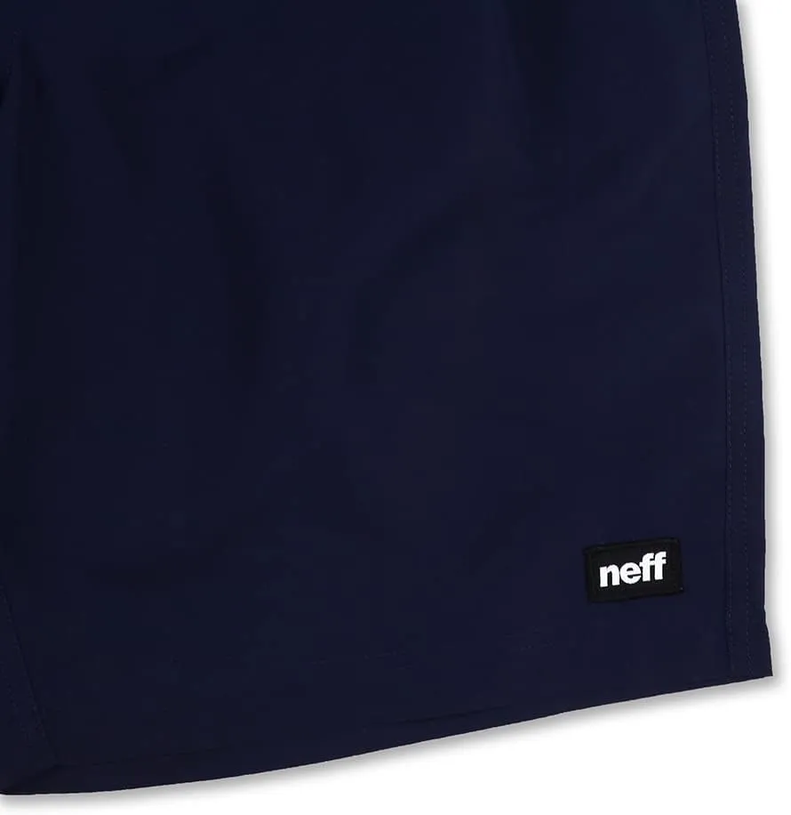 NEFF Men's 9" Quick Dry Swim Trunks with Lining