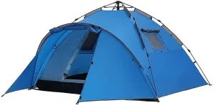 NIEH Camping Tent 3-4 Person Tents Hydraulic Automatic Waterproof 4 Season Outdoor Family Beach Hiking Tents