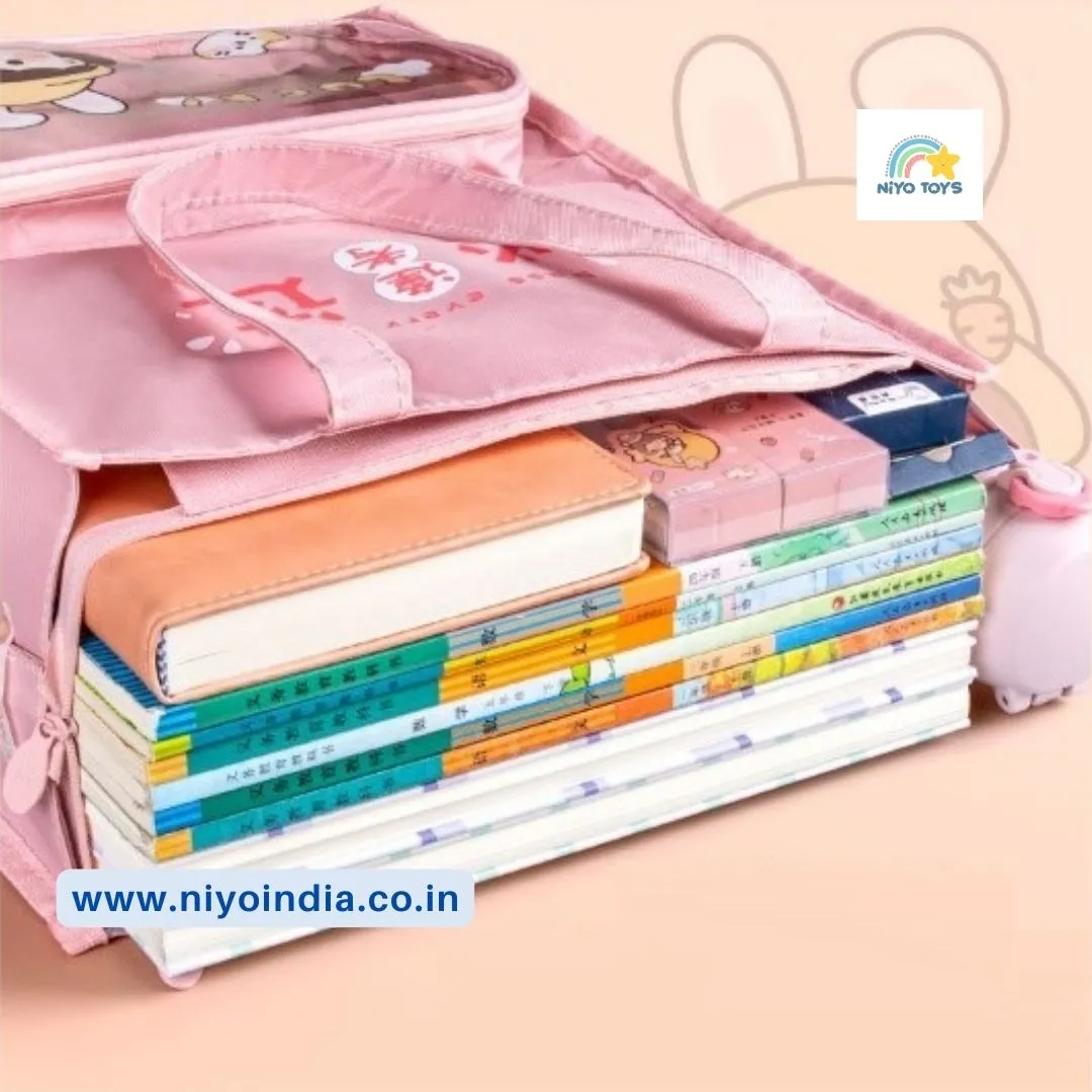 NIYO TOYS Multi-Purpose Kids Tote Bag - Fun & Durable
