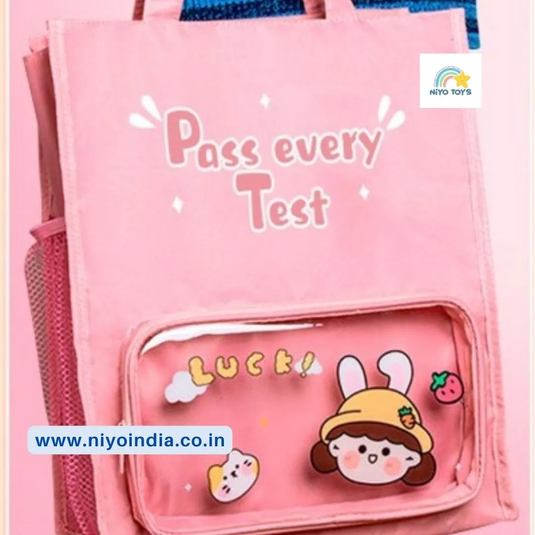 NIYO TOYS Multi-Purpose Kids Tote Bag - Fun & Durable