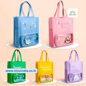 NIYO TOYS Multi-Purpose Kids Tote Bag - Fun & Durable