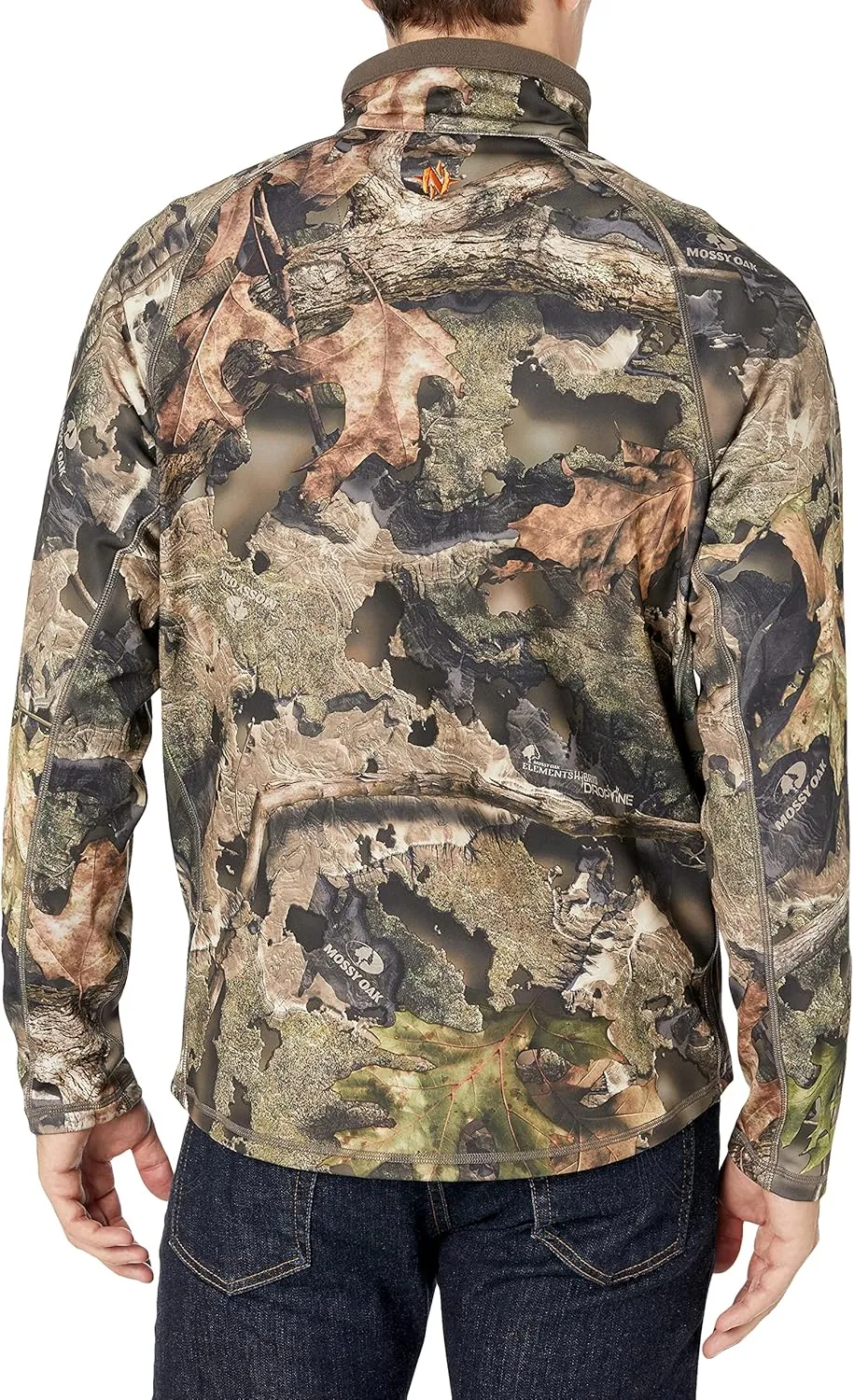 Nomad Men's Utility 1/2 Zip | Wind Resistant Pullover Hunting Jacket