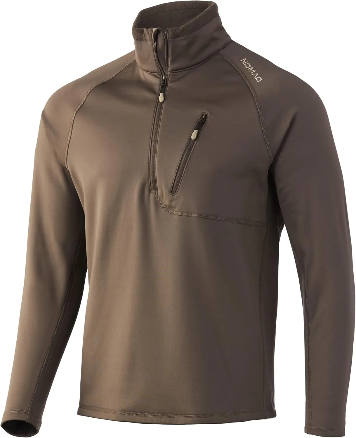 Nomad Men's Utility 1/2 Zip | Wind Resistant Pullover Hunting Jacket