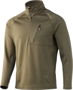 Nomad Men's Utility 1/2 Zip | Wind Resistant Pullover Hunting Jacket
