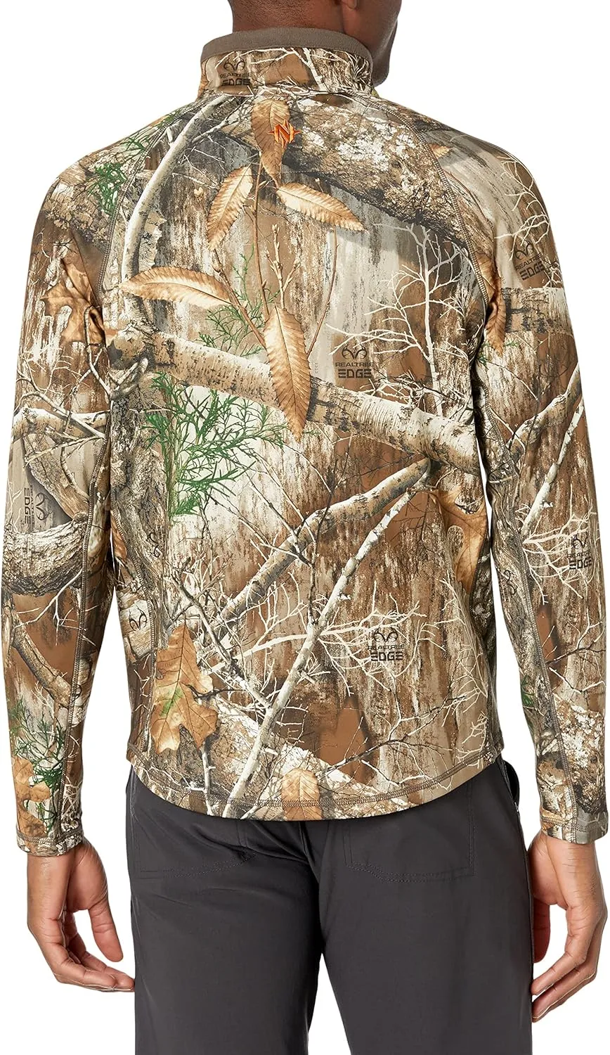 Nomad Men's Utility 1/2 Zip | Wind Resistant Pullover Hunting Jacket