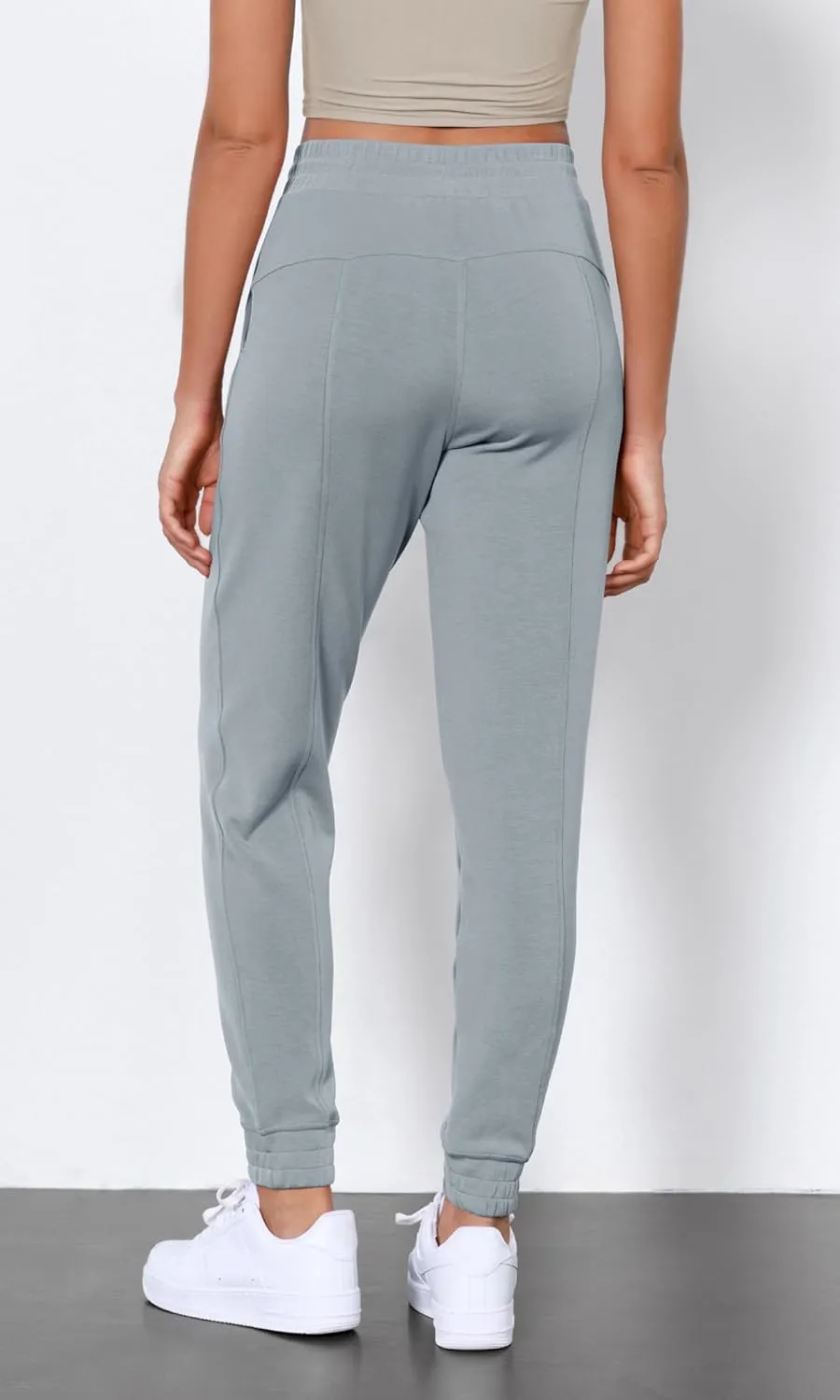 ODODOS Women's Modal Soft Jogger Pants with Pockets Adjustable Shockcord High Waist Sweatpants Casual Lounge Pants