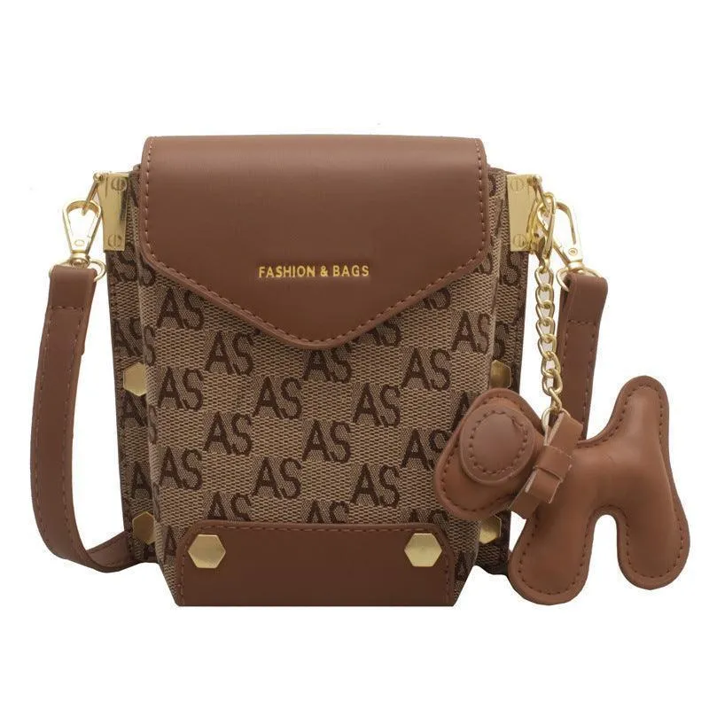One Shoulder Crossbody Coin Purse