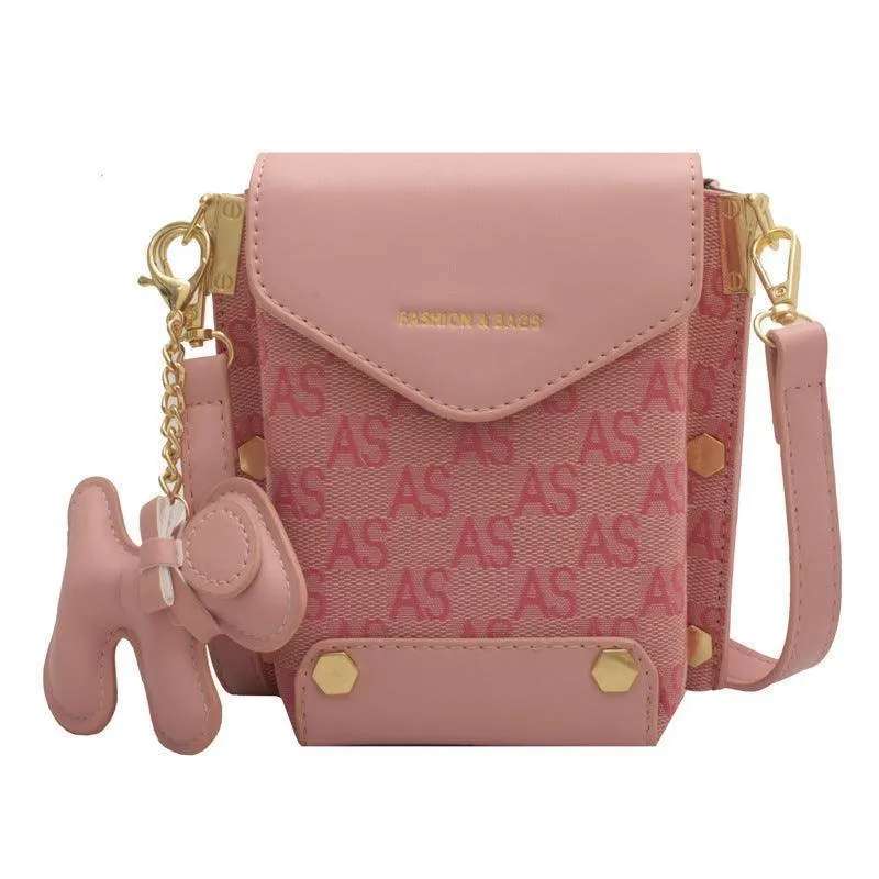 One Shoulder Crossbody Coin Purse