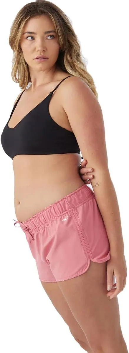 O'NEILL Women's 2 Inch Boardshorts - Stretchy Swim Shorts for Women-Beach Shorts for Swimming and Surfing