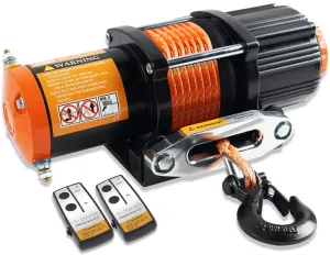 ORCISH 12V 4500lb Electric ATV UTV Synthetic Rope Winch Kits