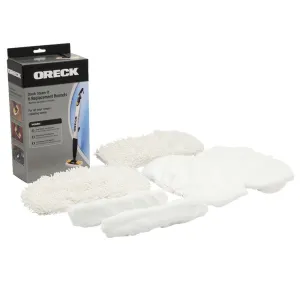 Oreck Steam-It Microfiber Replacement Pads Bonnet Kit - 59-3808-08 , STEAMKITLR