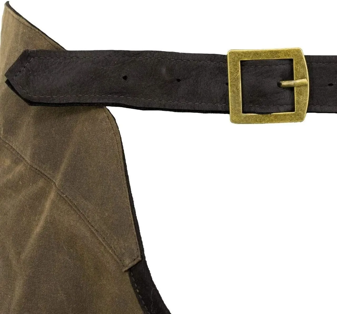 Outback Trading Unisex 2099 Waterproof Breathable Full Length Zip Cotton Oilskin Western Chaps