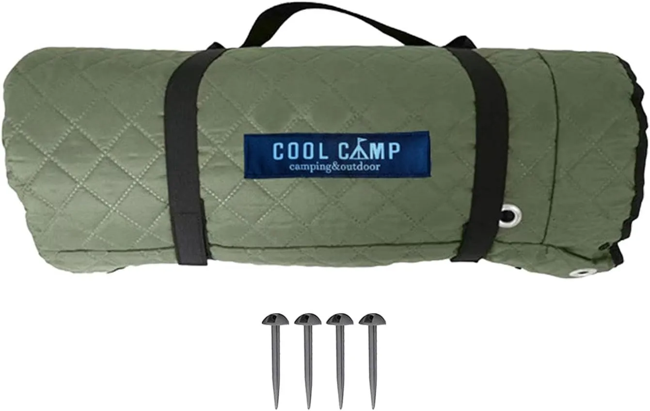 Outdoor Blanket Sleeping Pad 78.7inchx78.7inch Rug Waterproof Foldable Camping Mat for Hiking Travel Events
