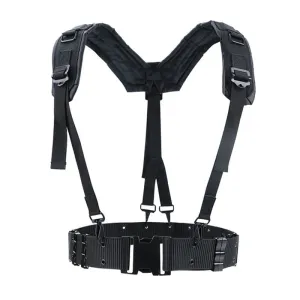 Outdoor Tactical Belt - High Density Nylon CS Army Combat Belt with Molle Webbing