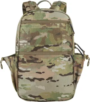 PETAC GEAR 14L Daypack Outdoor EDC Backpack Lightweight Tactical Range Pack Travel Hiking waterproof Daypacks (MC)