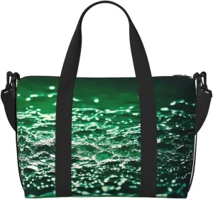 Phayah Generated Water Crossbody Travel Bag Overnighter Duffel Bags Carry On Size Ideal For School Or Overnight Travel Bag