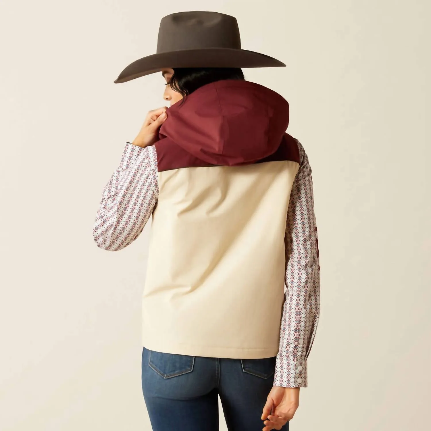 Pioneer Stretchshell Vest In Summer Sand/rosewood