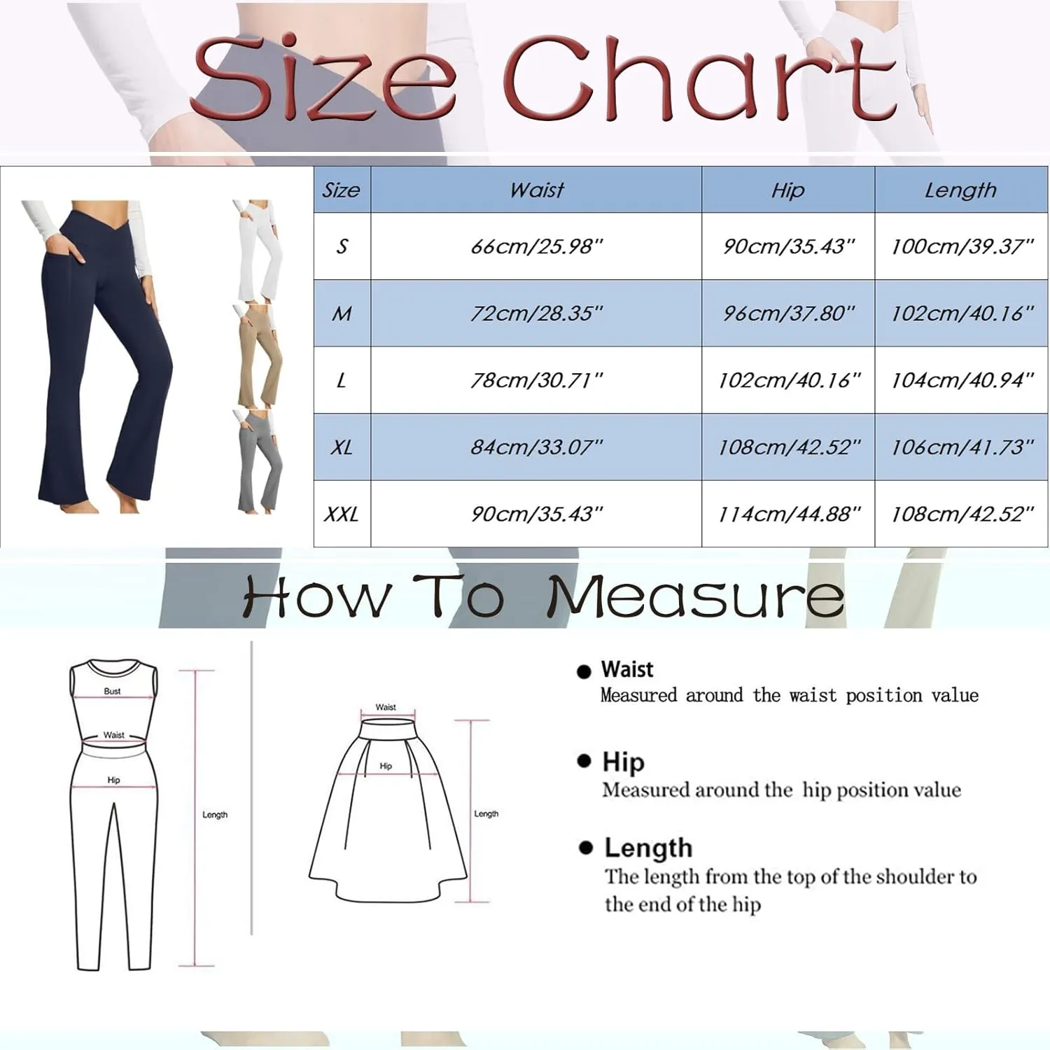 Plus Size Womens Yoga Pants Flare Leg Elastic High Waist Stretch Bootcuts Seamless Workout Bell Bottoms Leggings