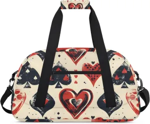 Poker Monochrome Gym bag Poker Game Gym bag for travelling fitness sports and more