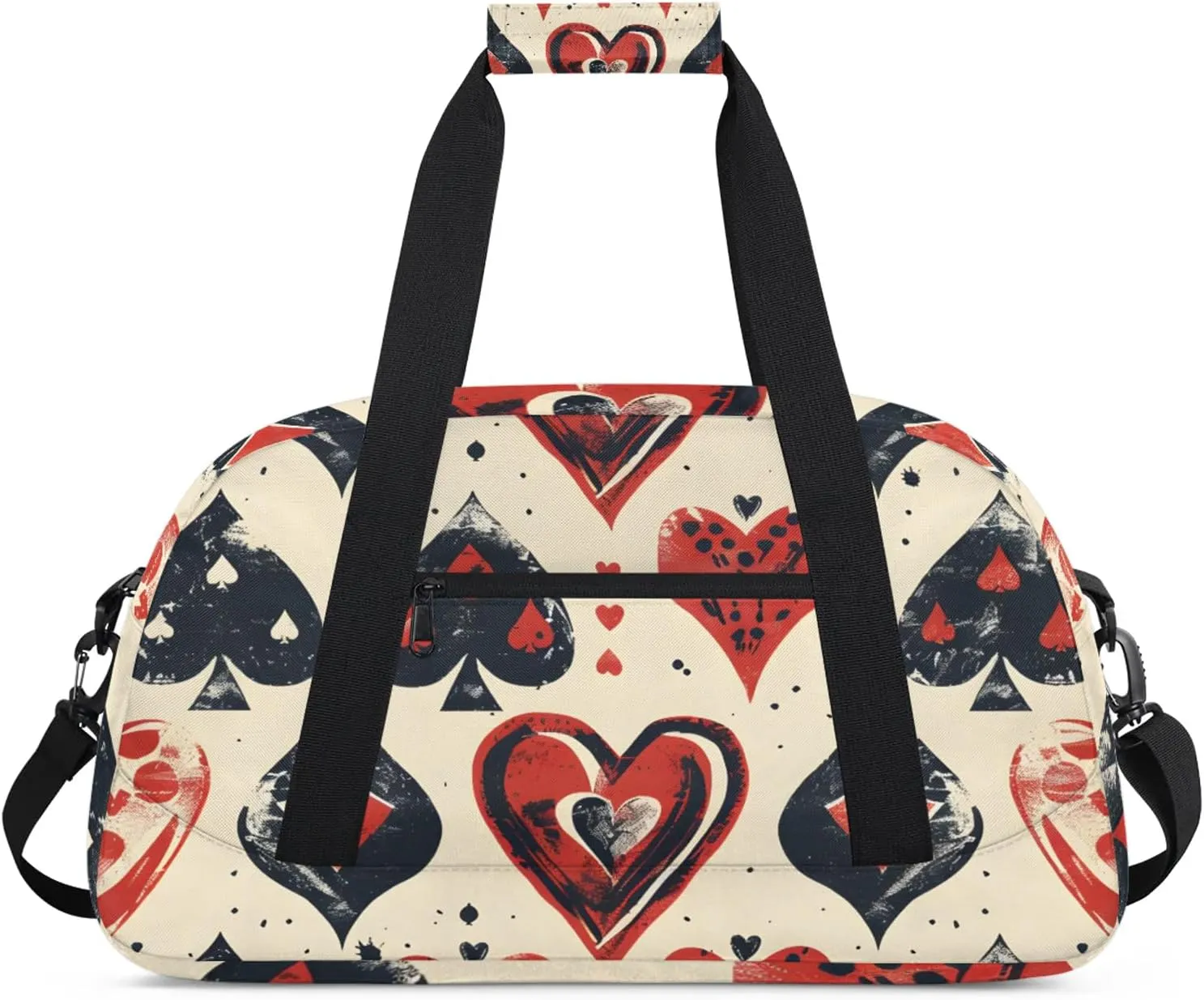 Poker Monochrome Gym bag Poker Game Gym bag for travelling fitness sports and more
