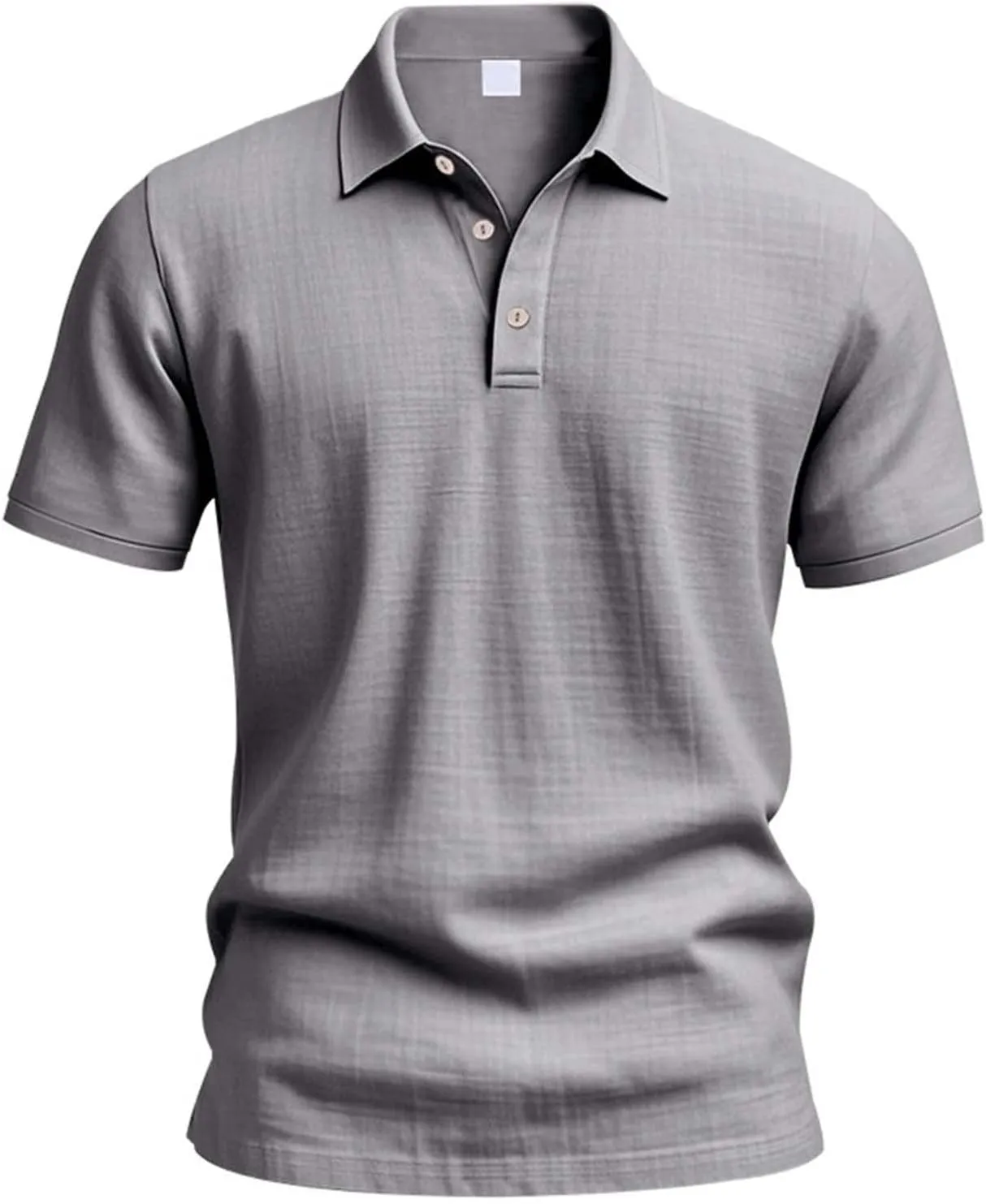 Polo T Shirts for Men Casual Henley Shirt Short Sleeve Lapel Collar Summer Beach Holiday Vacation T Shirt with Button