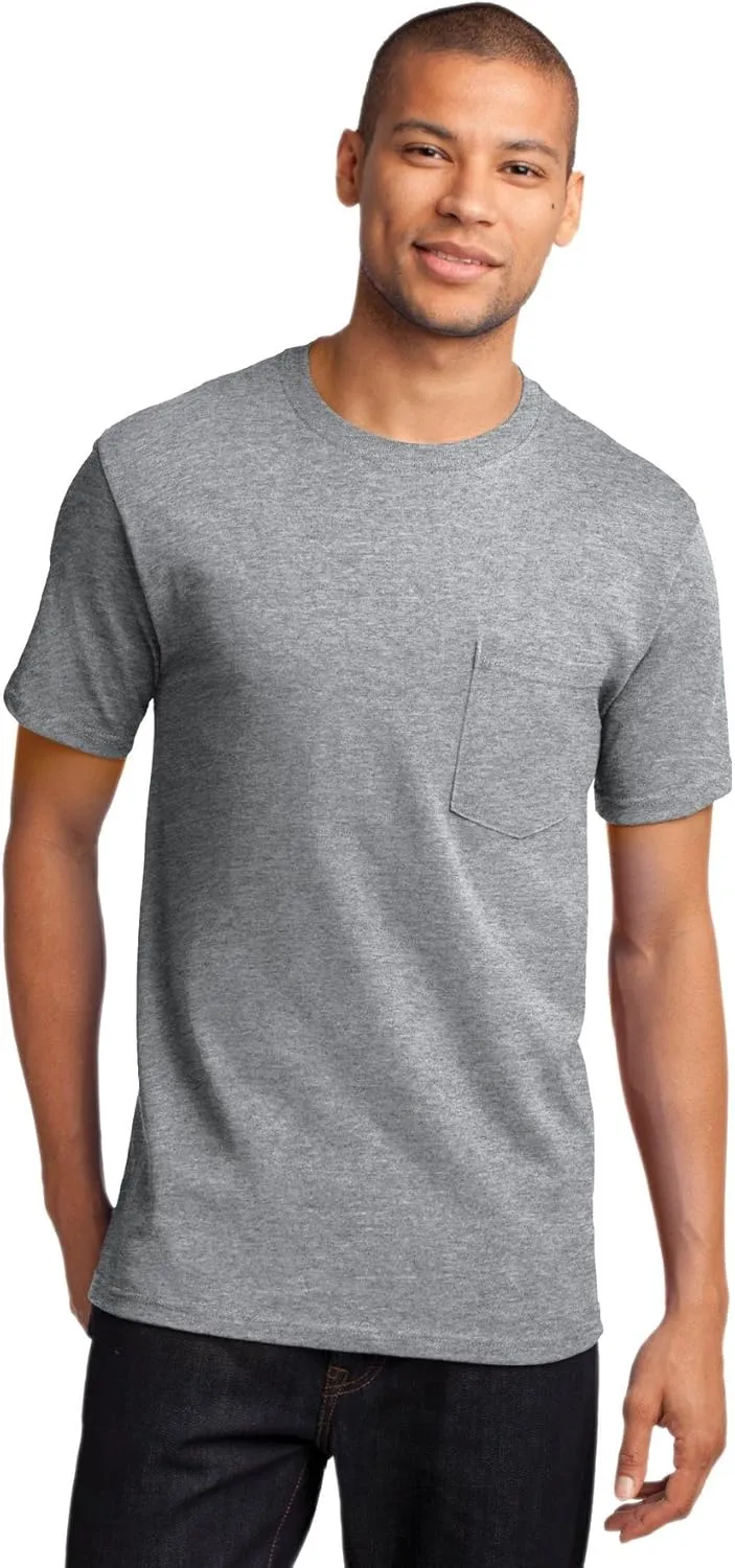 Port & Company - Tall Essential Pocket Tee. Pc61pt