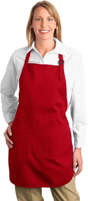 Port Authority Full-Length Apron with Pockets A500