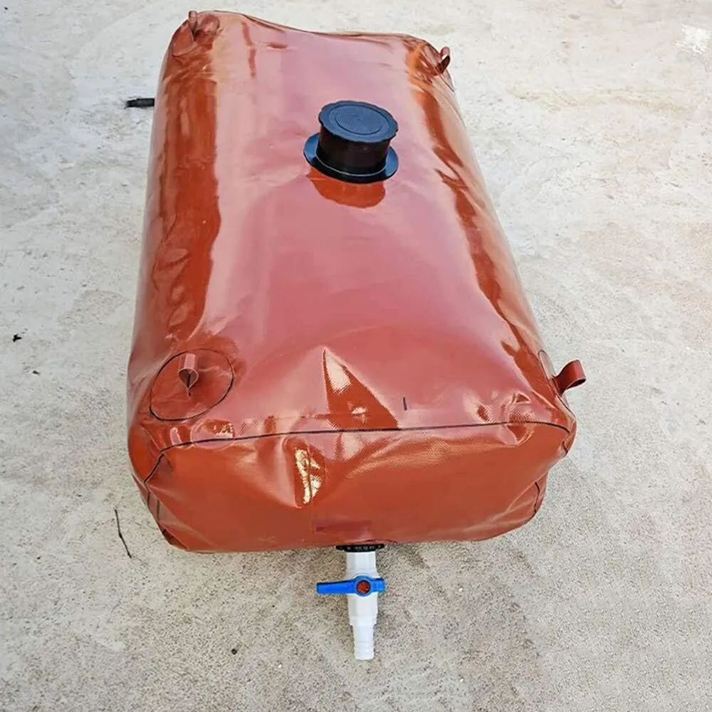 Portable Rain Barrel Water Tank, Foldable Water Storage Bag with Faucet, Large Capacity for Irrigation, Storage, and Emergency Use(1000L(264gal))