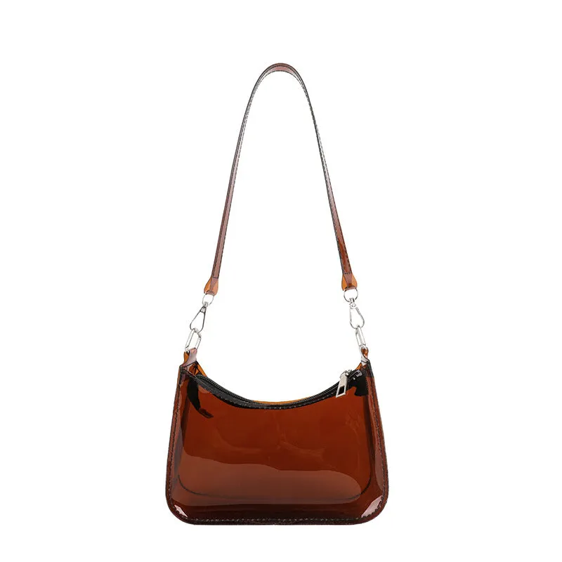 Prismatic See-Through Shoulder Bag