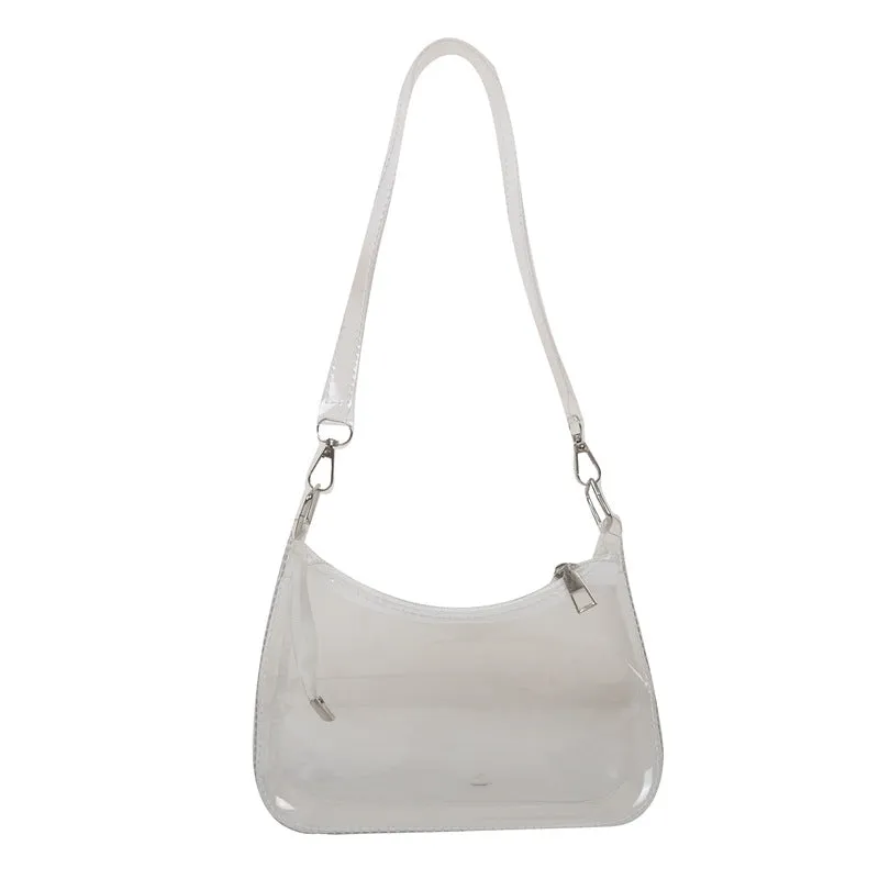 Prismatic See-Through Shoulder Bag