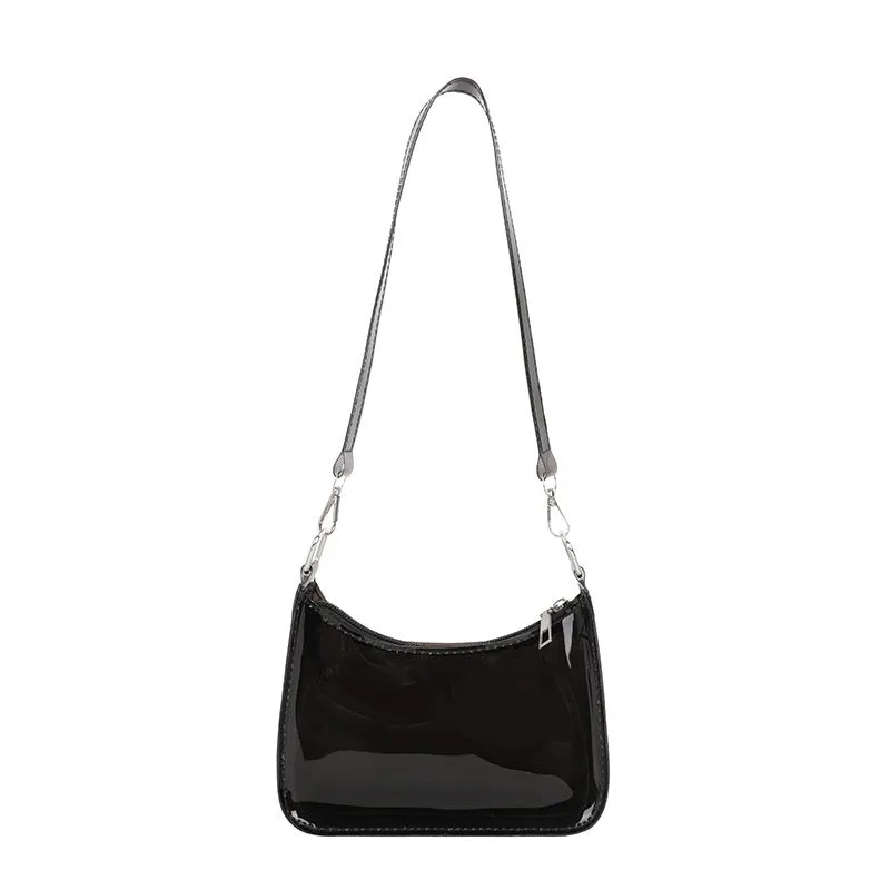 Prismatic See-Through Shoulder Bag