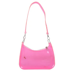 Prismatic See-Through Shoulder Bag