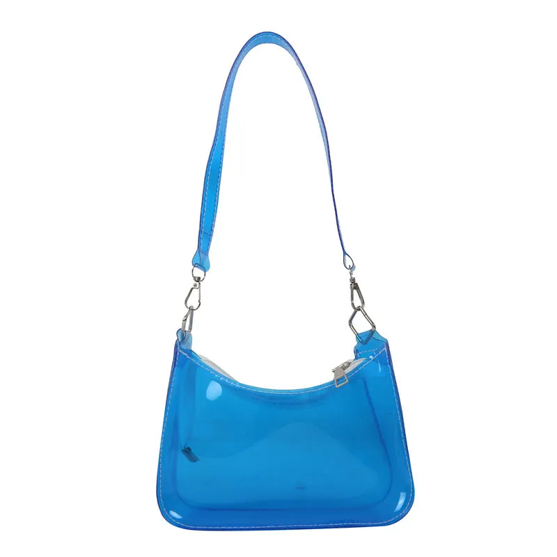 Prismatic See-Through Shoulder Bag