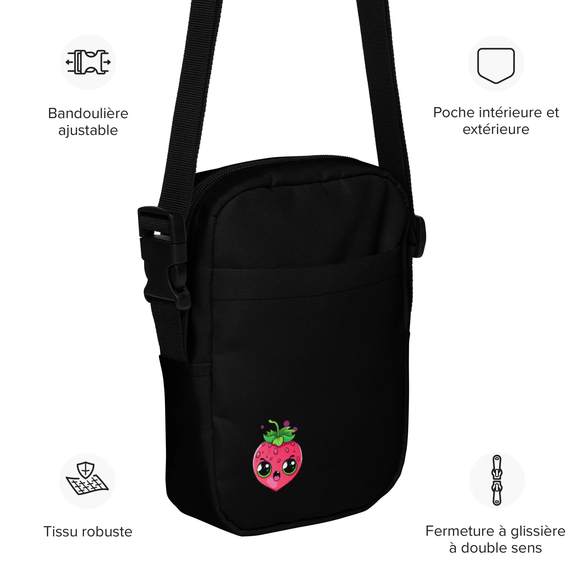 "Bad Berry" Utility Bag