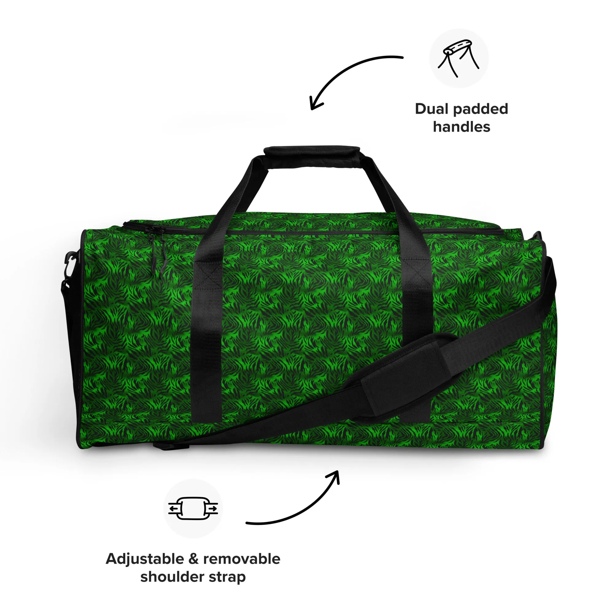 "Green Void" Duffle Bag