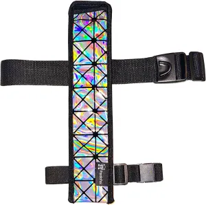RaveVault Anti-Theft Rave Cell Phone Bag with Locking Zippers, Hidden Pocket – Perfect Phone Pouch for Ravers and Festival Go-ers (Fan Holster   2 Belts)