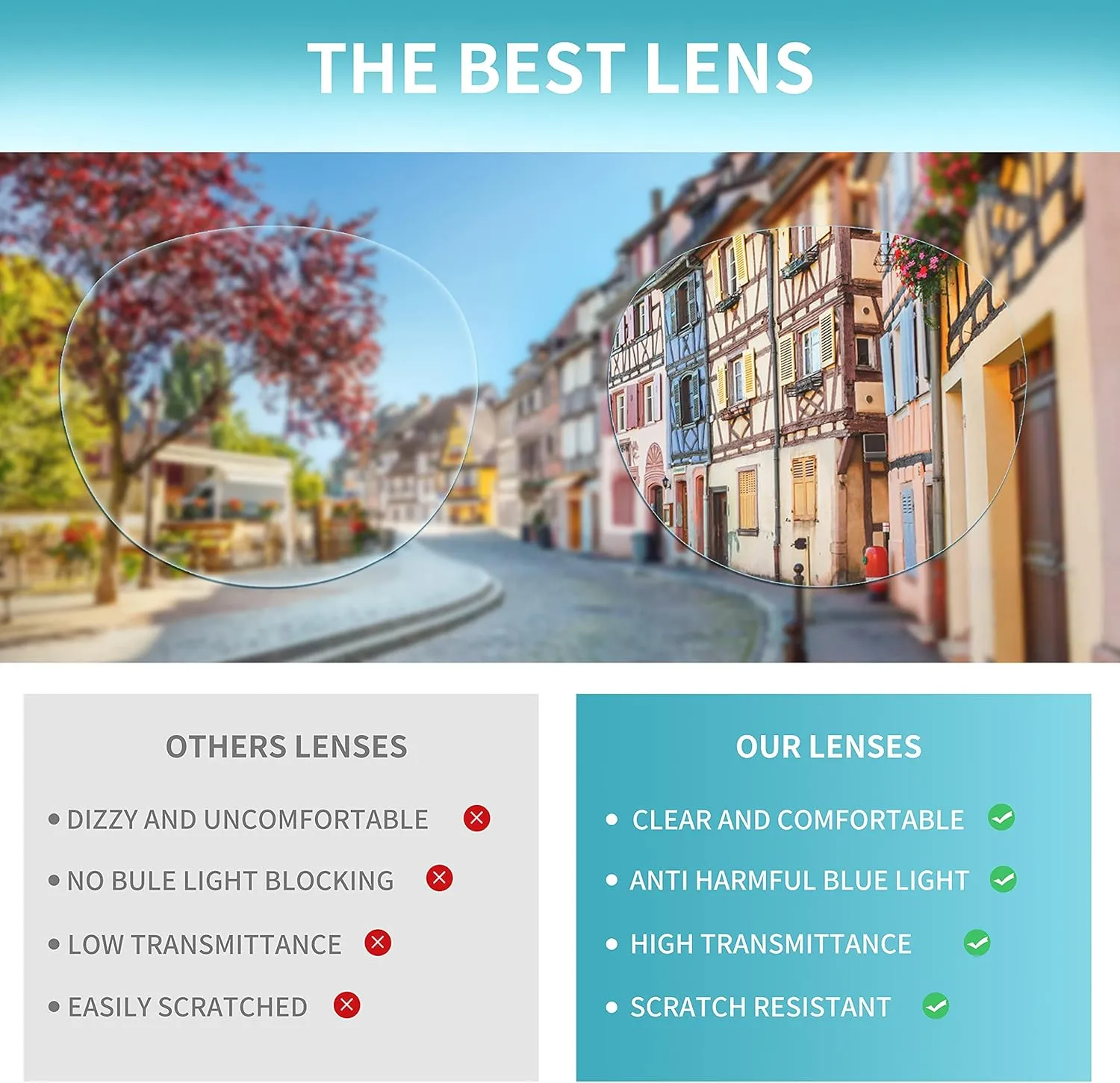 Reading Glasses for Women - Blue Light Blocking Ladies Spring Hinge Readers with Pouches Anti Eyestrain/Glare Women's Computer Eyeglasses (4 Pairs Mix Color, 3.00)