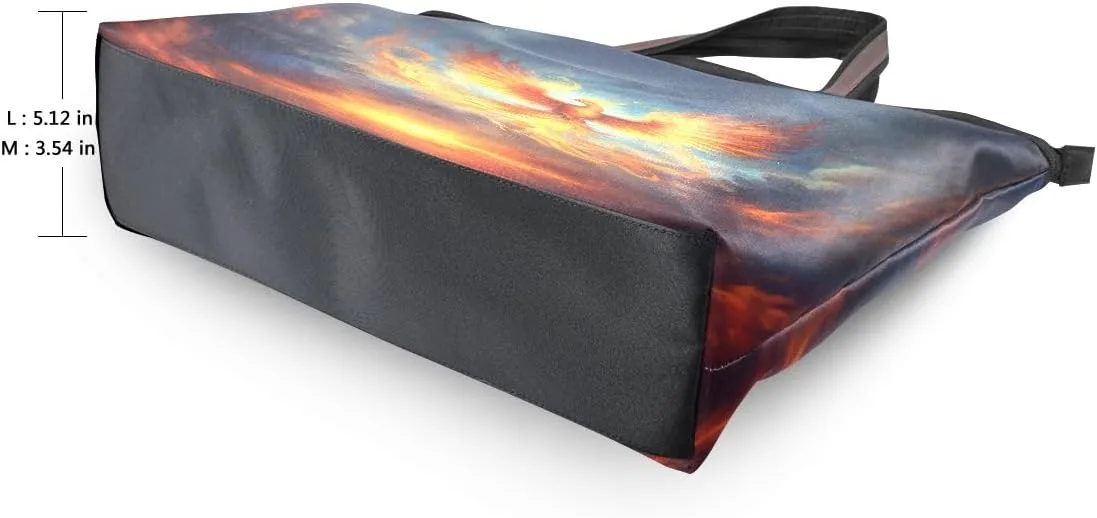 Rebirth Phoenix Shoulder Bags Large Handle Ladies Handbag