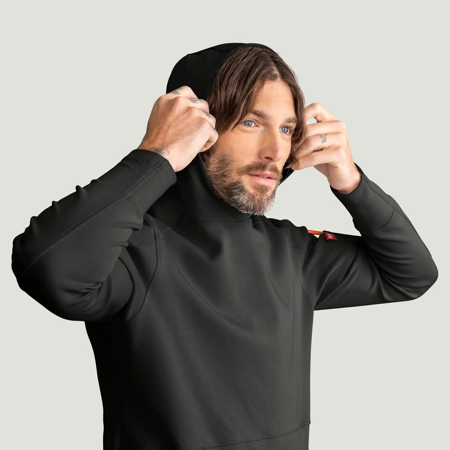 Red Kap Men's Water Repellant Pullover Hoodie
