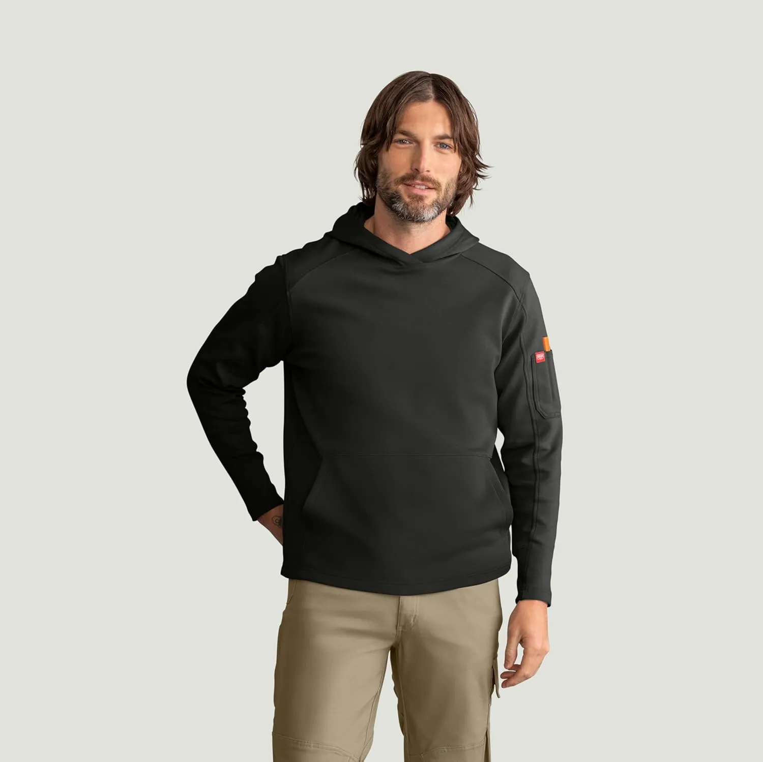 Red Kap Men's Water Repellant Pullover Hoodie