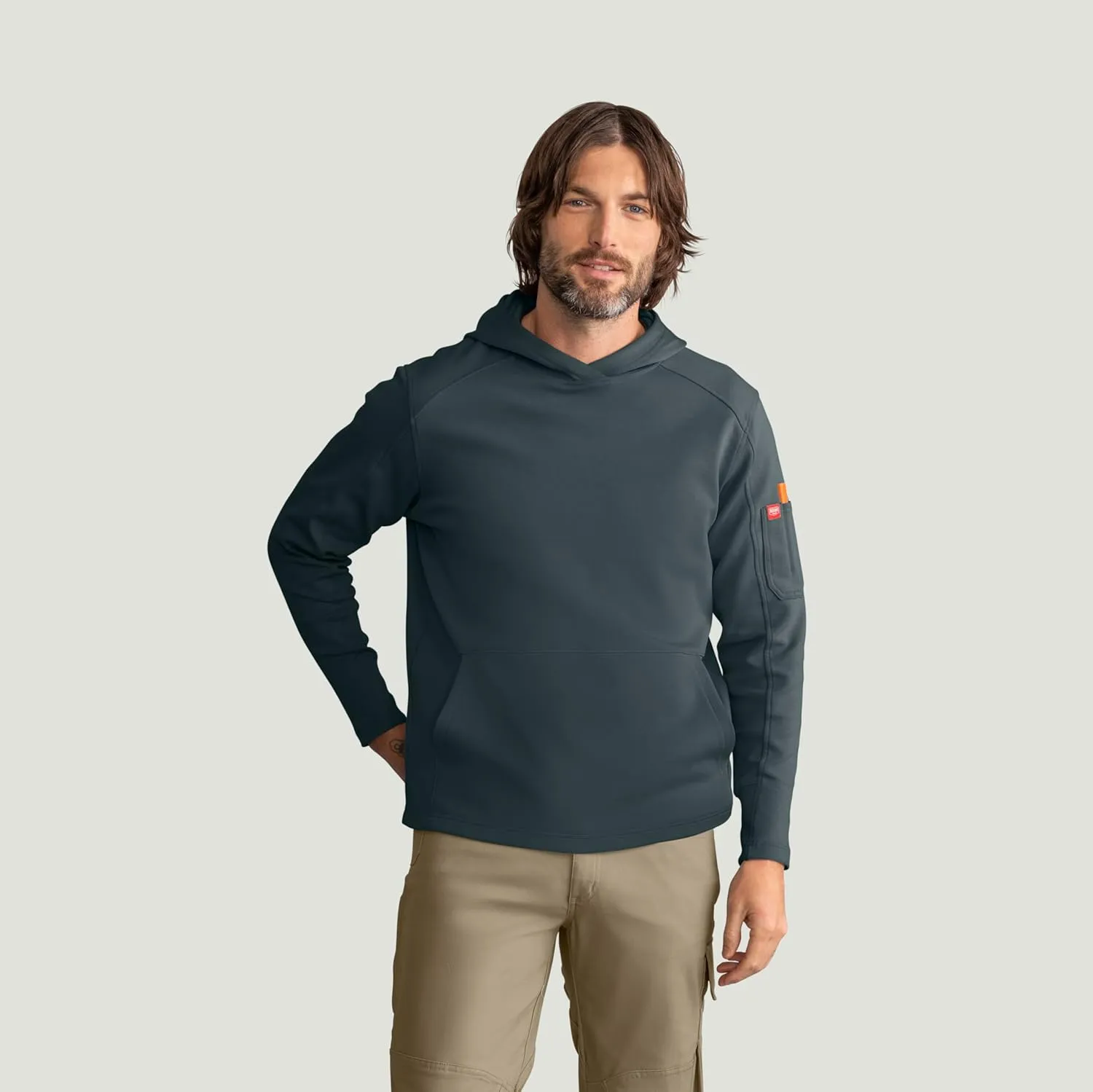 Red Kap Men's Water Repellant Pullover Hoodie