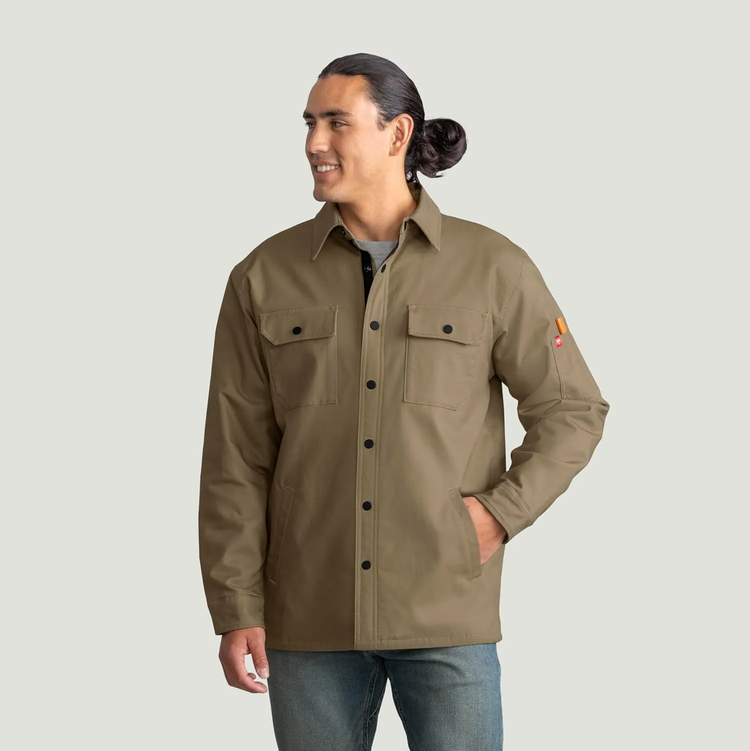 Red Kap Men's Water Repellent Shirt Jacket