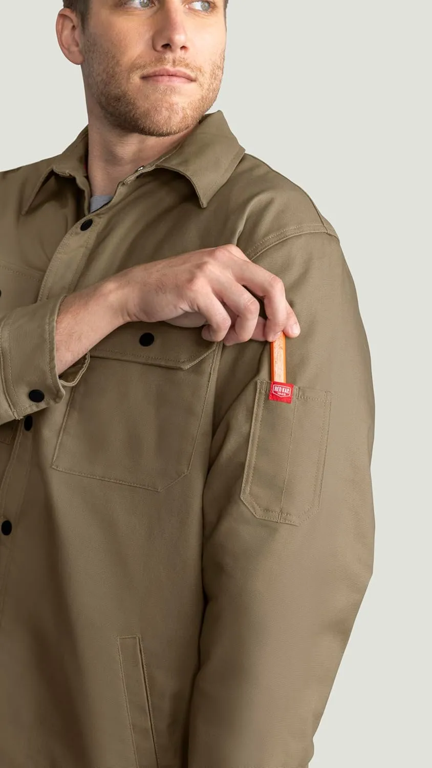Red Kap Men's Water Repellent Shirt Jacket