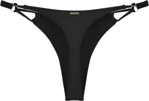 RELLECIGA Women’s Low Rise Sexy Thong Bikini Bottom Adjustable High Leg Swimsuit Bottoms