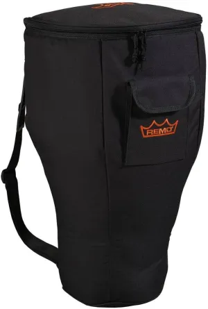 Remo Bag, 12" Djembe, Strap, Carrying Handle, Pocket, Deluxe Black