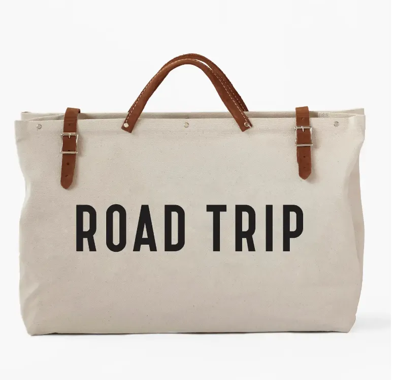 Road Trip Canvas Utility Bag
