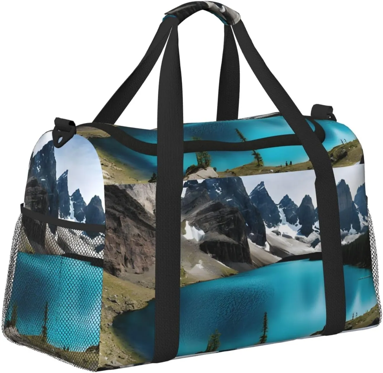 Rocky Mountain Durable Portable Crossbody Travel Bag, A Good Companion For Long-Distance Travel