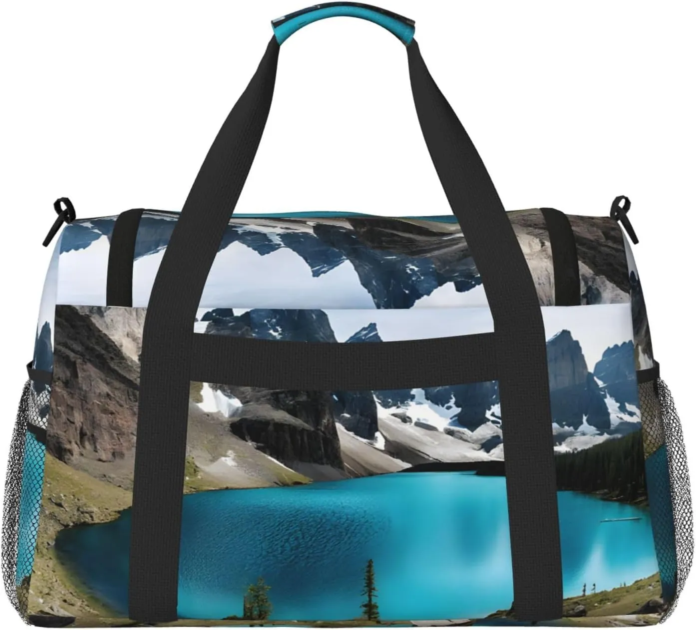 Rocky Mountain Durable Portable Crossbody Travel Bag, A Good Companion For Long-Distance Travel