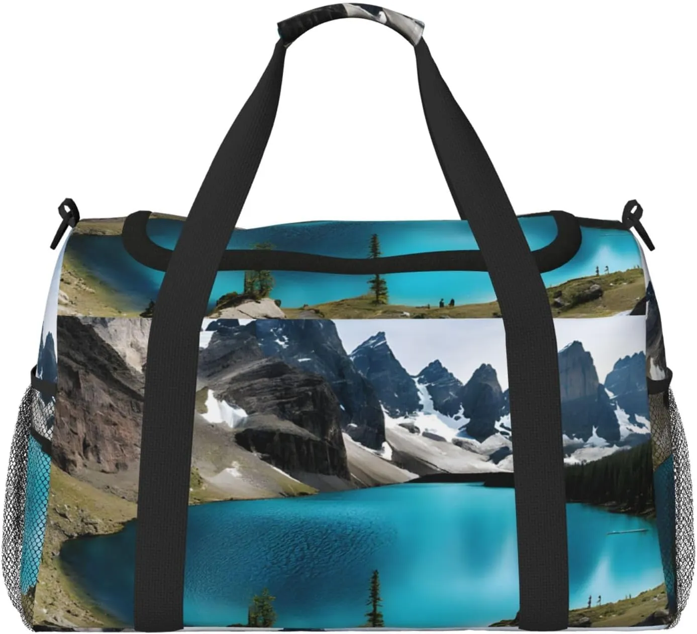 Rocky Mountain Durable Portable Crossbody Travel Bag, A Good Companion For Long-Distance Travel